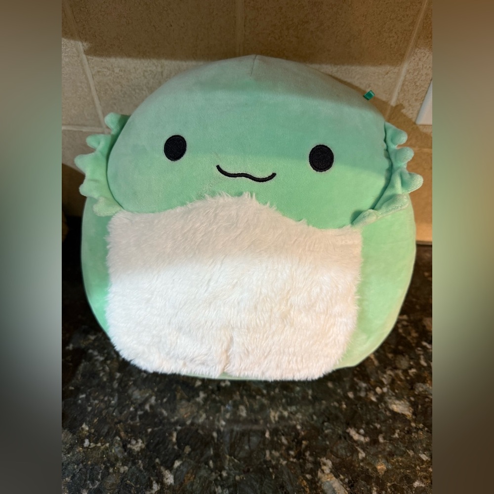 Squishmallow Abe The Bearded Dragon 11” 12” Blue Green Teal Target Plush
